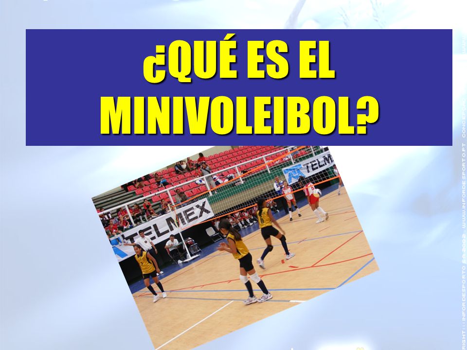 Principales reglas del mini voleibol